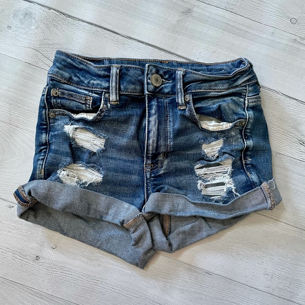 AE jean shorts